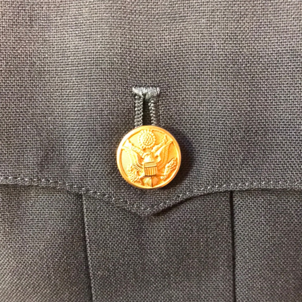 👨✈️Vintage Vietnam War Era Military Issued DSA Class 3 Suit Jacket, Size 42L - Picture 9 of 16